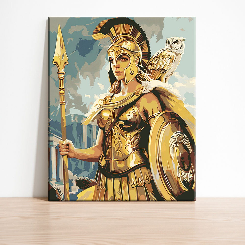 Aegis der Weisheit - Malen nach Zahlen