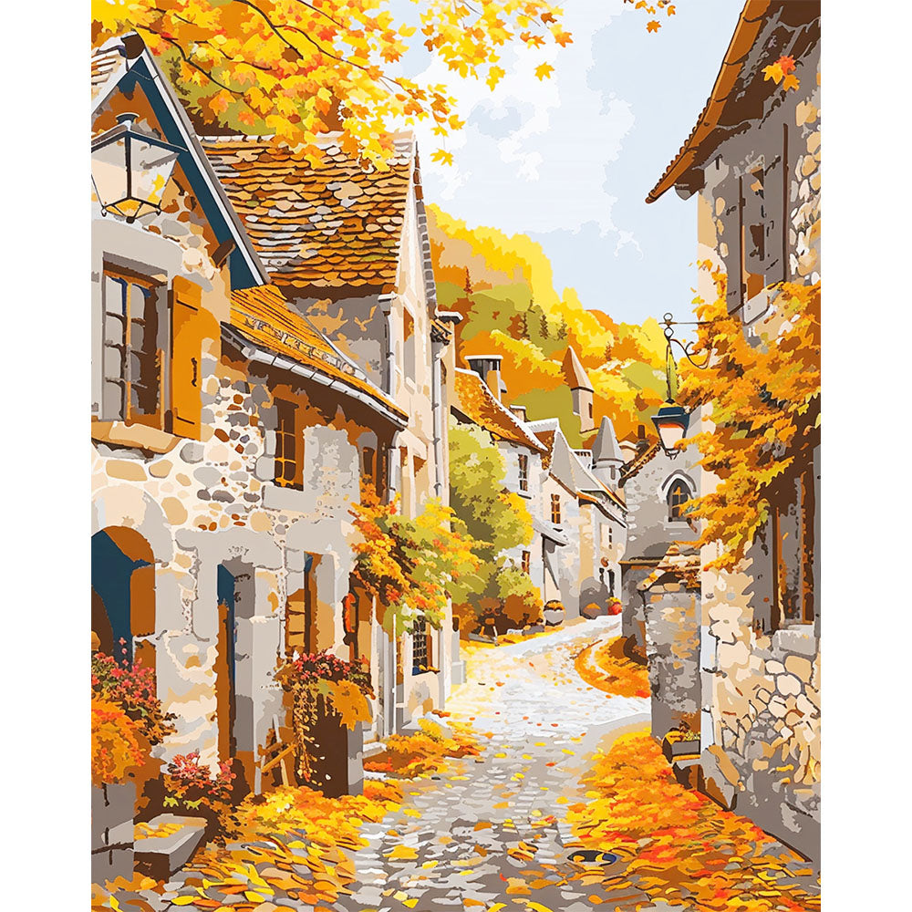 Bernstein-Gasse - Malen nach Zahlen