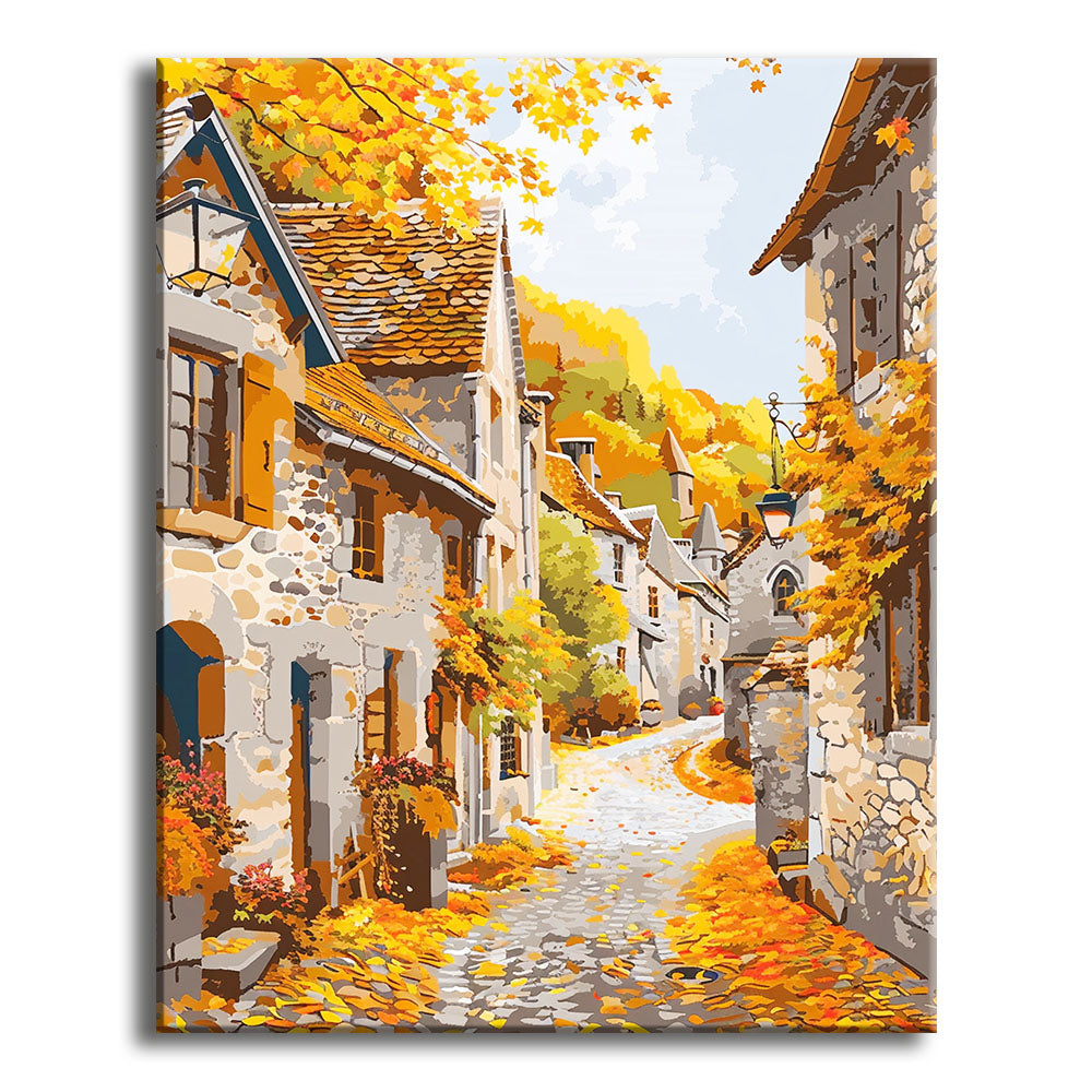 Bernstein-Gasse - Malen nach Zahlen