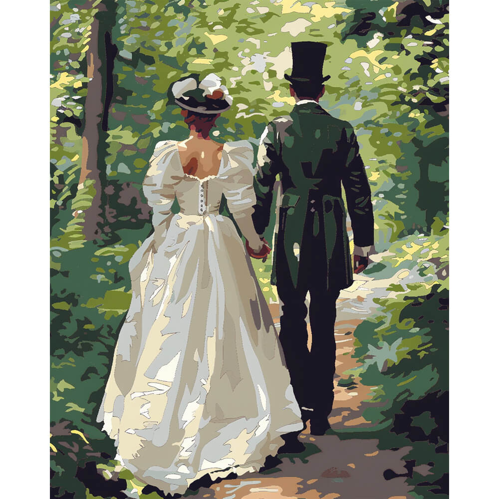 Ein eleganter Spaziergang