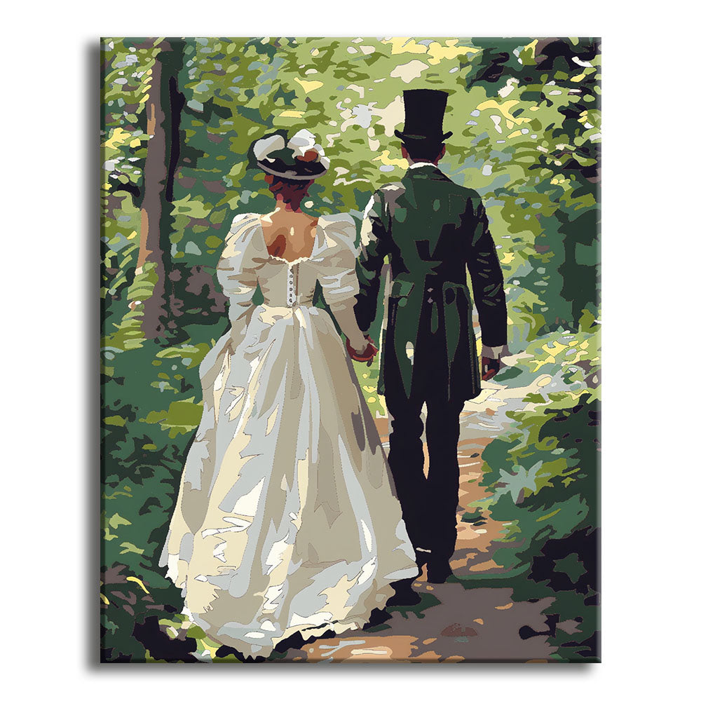 Ein eleganter Spaziergang