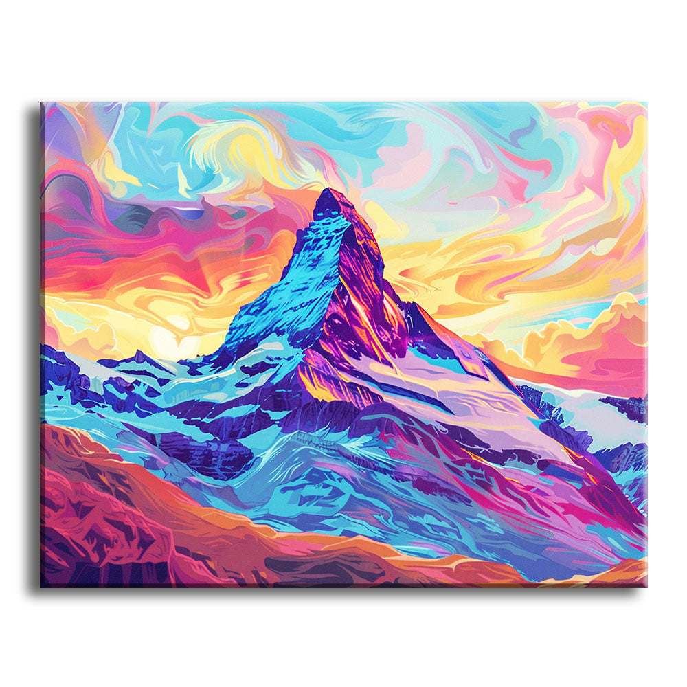 Astralgipfel - Malen nach Zahlen