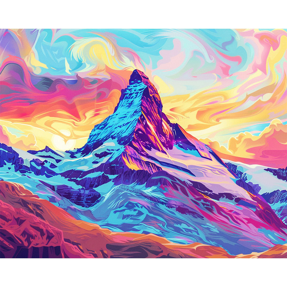 Astralgipfel - Malen nach Zahlen