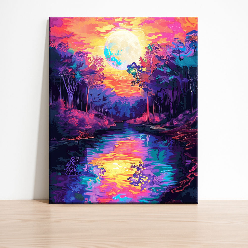 Astraler Fluss - Malen nach Zahlen