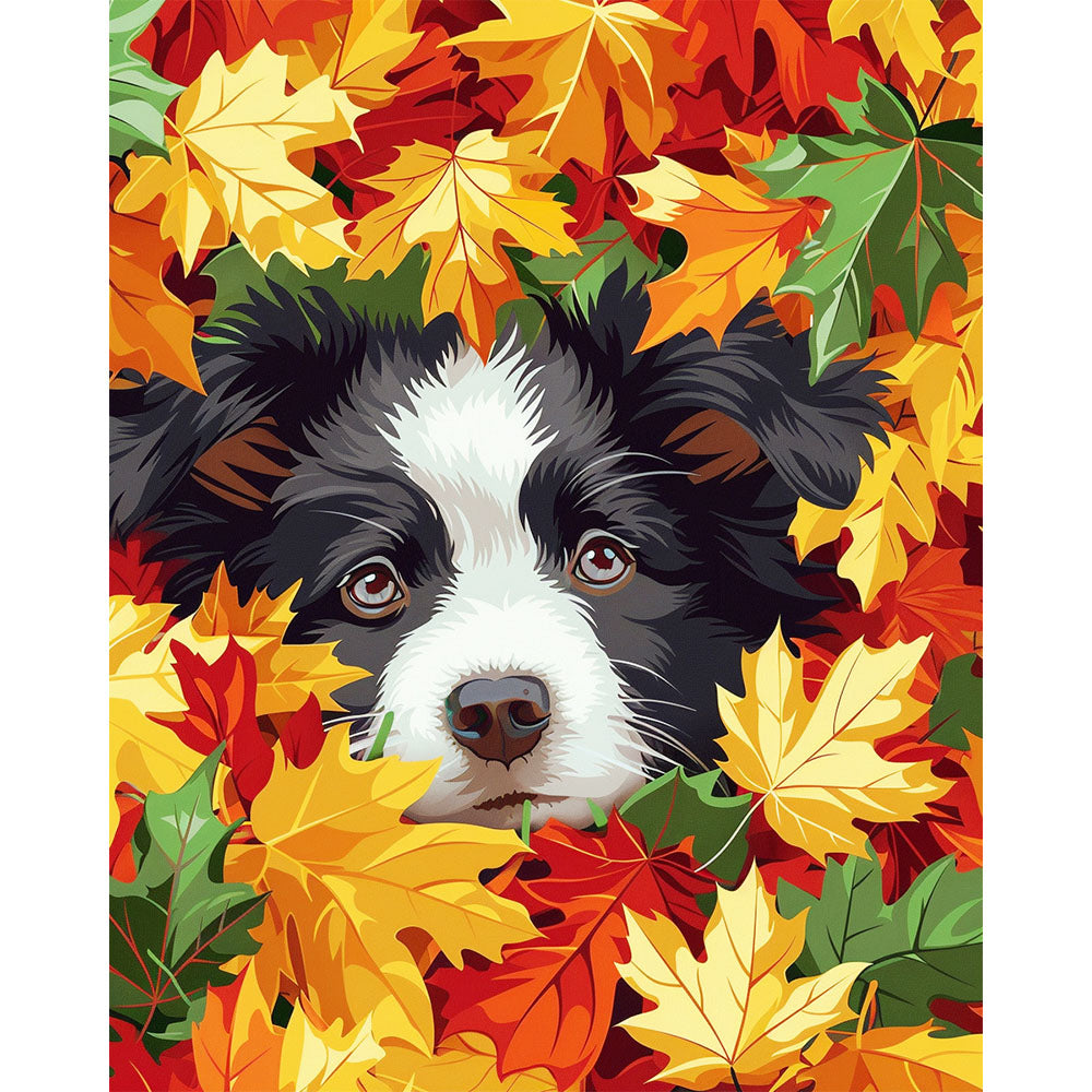 Herbst-Entdecker - Malen nach Zahlen