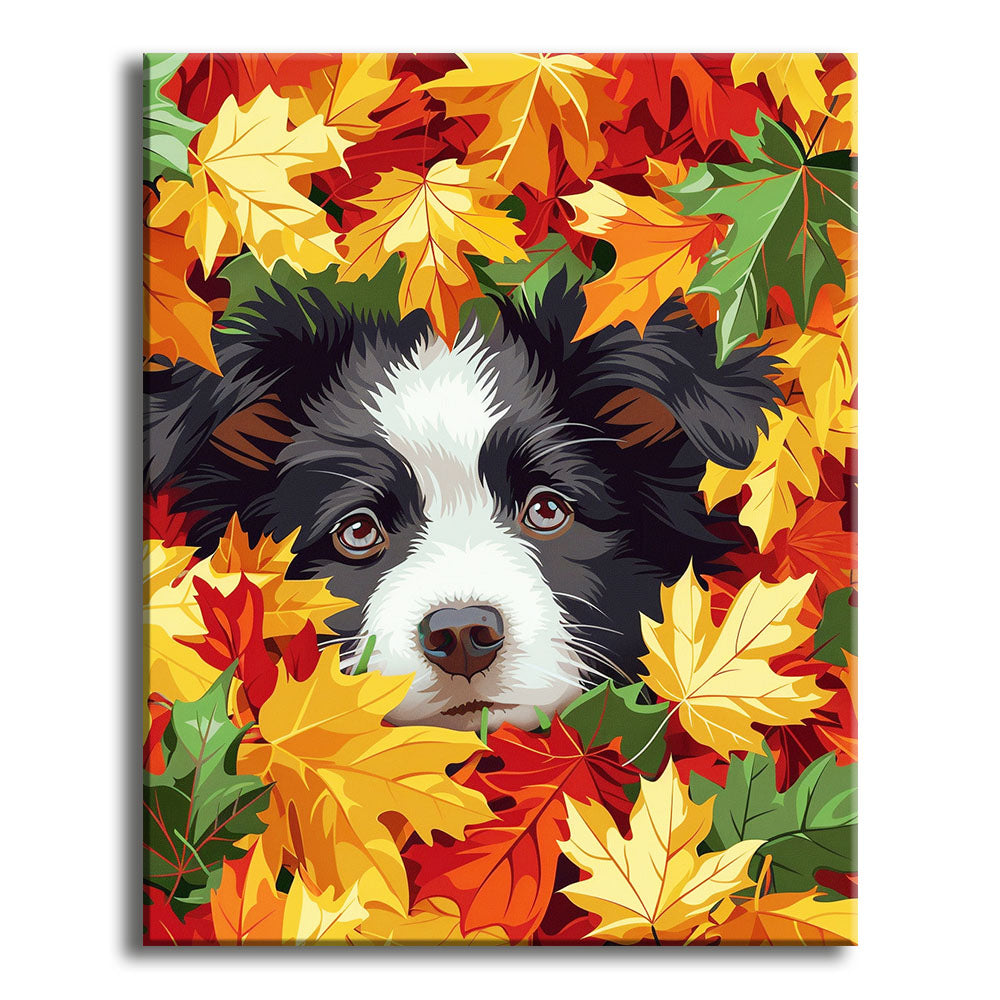 Herbst-Entdecker - Malen nach Zahlen