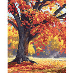 Herbst-Monarch - Malen nach Zahlen
