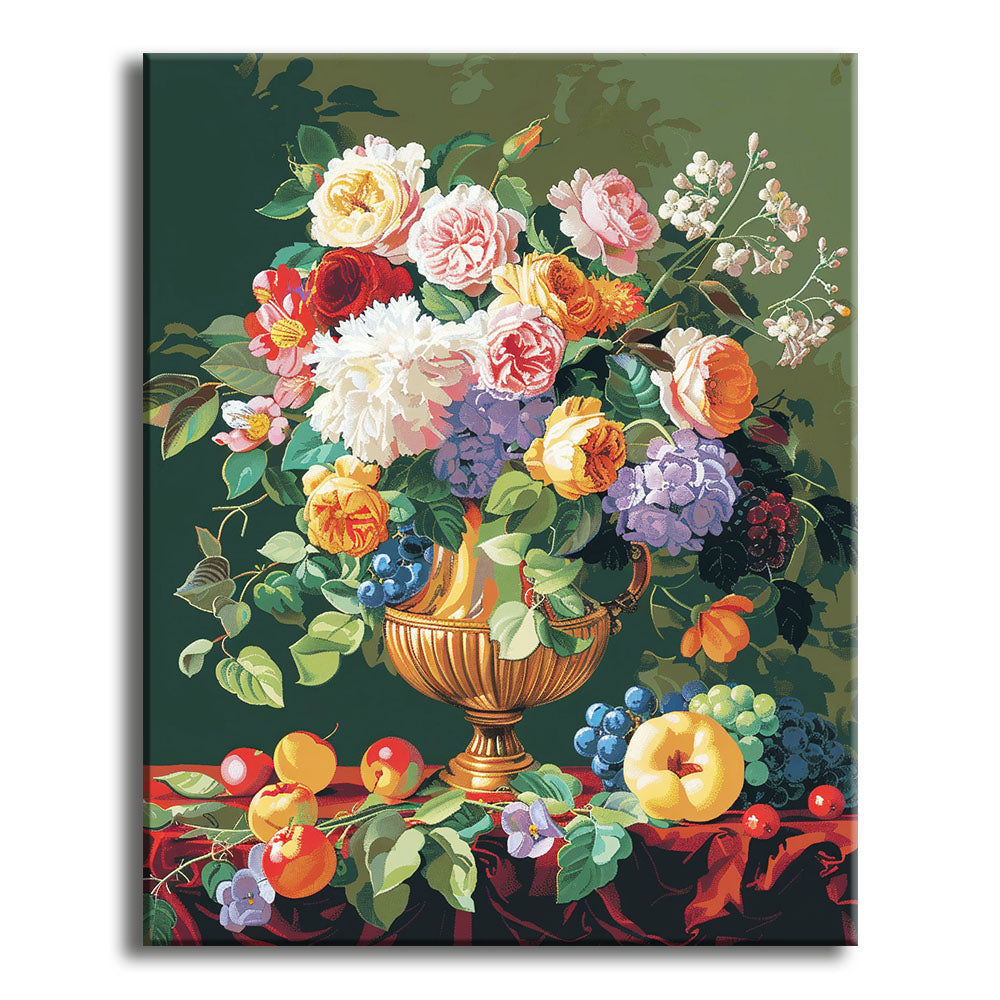 Barocke Fülle - Malen nach Zahlen