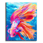 Betta-Glut - Malen nach Zahlen