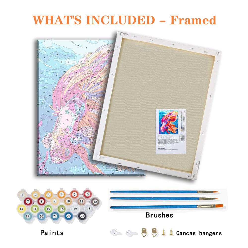 Betta-Glut - Malen nach Zahlen