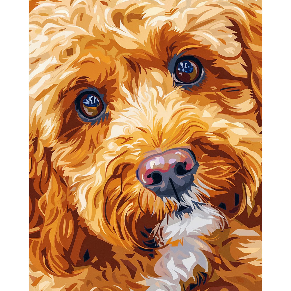 Karamelllocken - Malen nach Zahlen