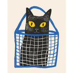 Katze im Korb - Malen nach Zahlen