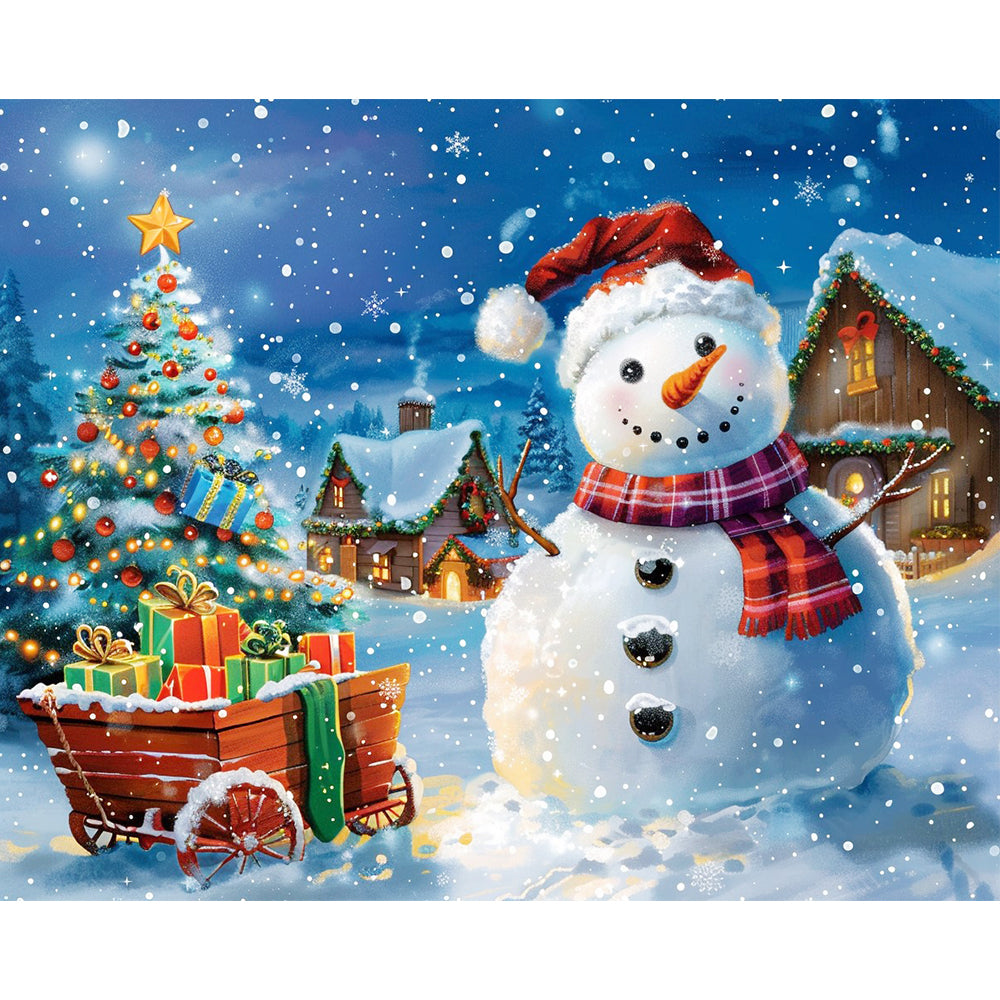 Weihnachtsschneemanns Gemütliches Wunderland