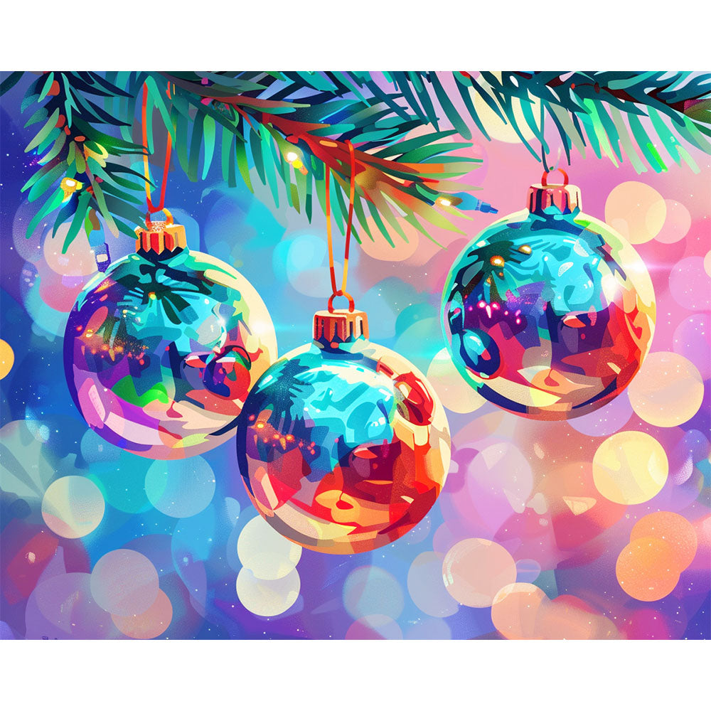 Farbenfrohe Heiterkeit - Malen nach Zahlen