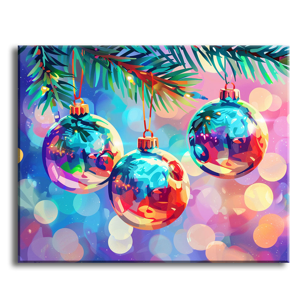 Farbenfrohe Heiterkeit - Malen nach Zahlen