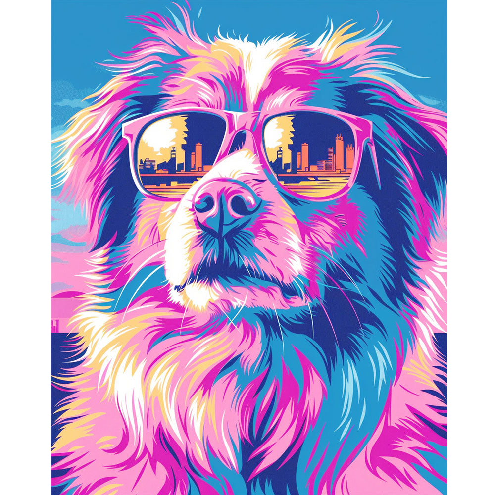 Großstädter - Malen nach Zahlen