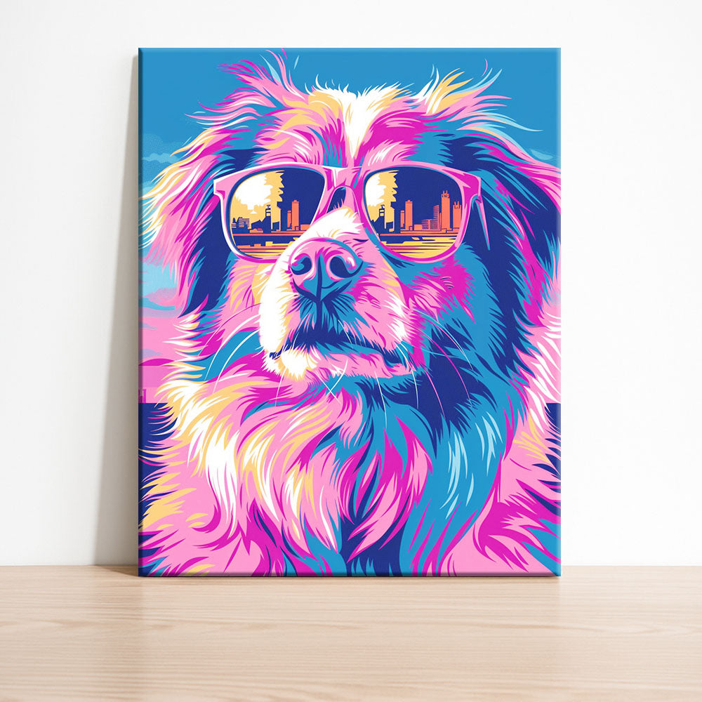 Großstädter - Malen nach Zahlen