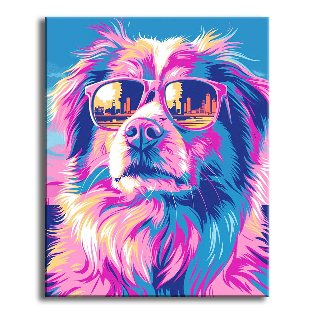 Großstädter - Malen nach Zahlen