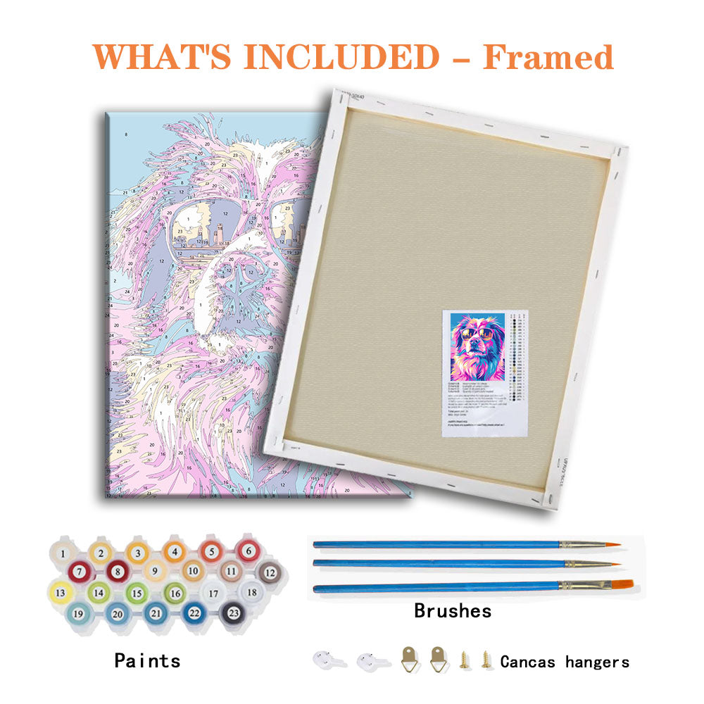 Großstädter - Malen nach Zahlen