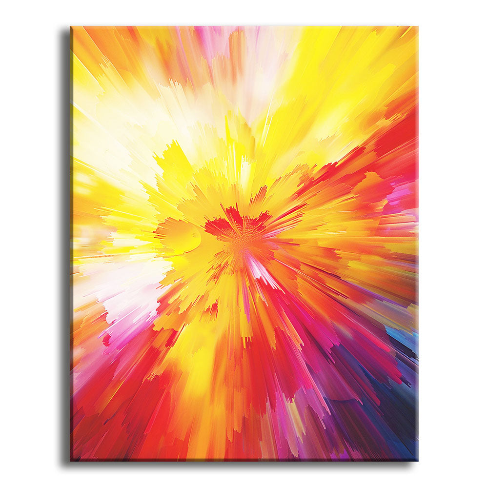 Farbexplosion - Malen nach Zahlen