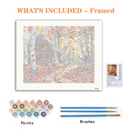 Gemütlicher Herbst-Rückzugsort – Malen nach Zahlen