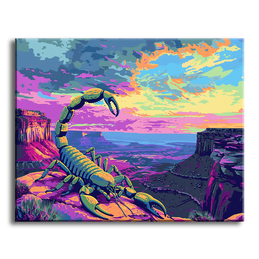 Wüstengespenst – Malen nach Zahlen