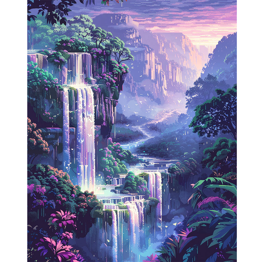 Traumfalltal - Malen nach Zahlen