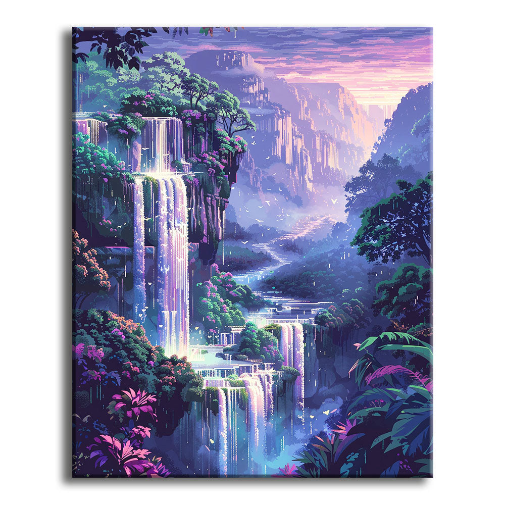 Traumfalltal - Malen nach Zahlen