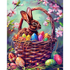 Osterhase & Eier - Malen nach Zahlen