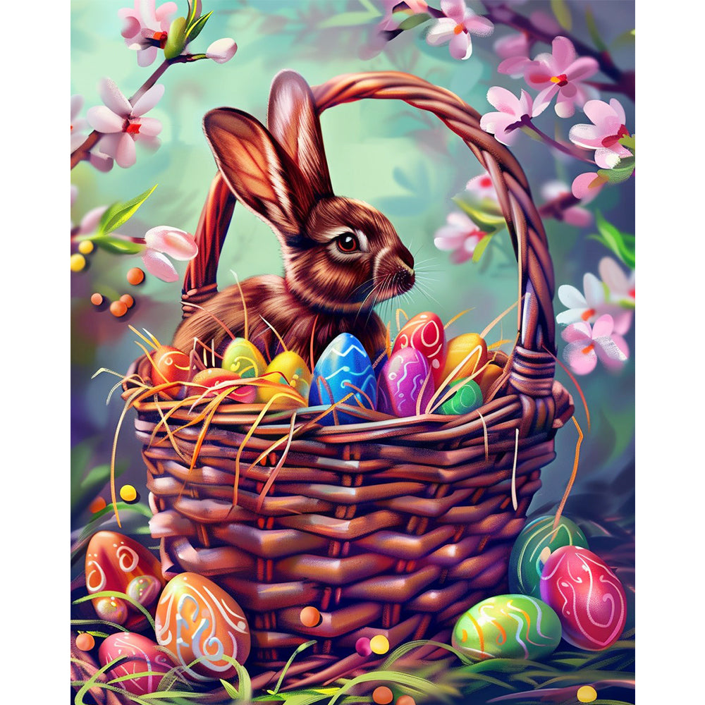 Osterhase & Eier - Malen nach Zahlen