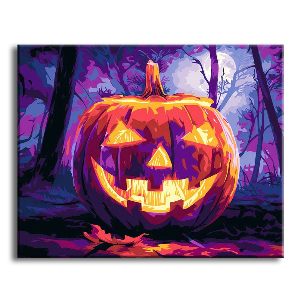 Glutwald-Grinsen - Malen nach Zahlen