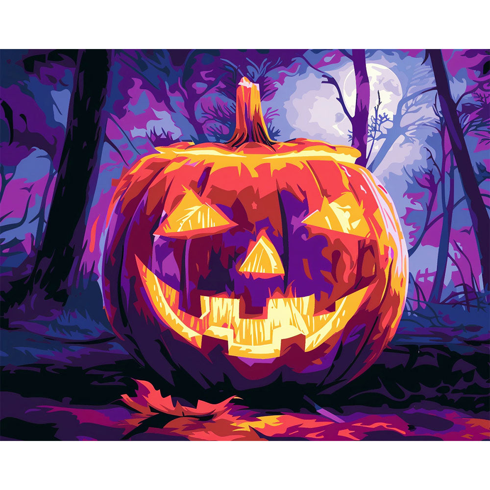 Glutwald-Grinsen - Malen nach Zahlen