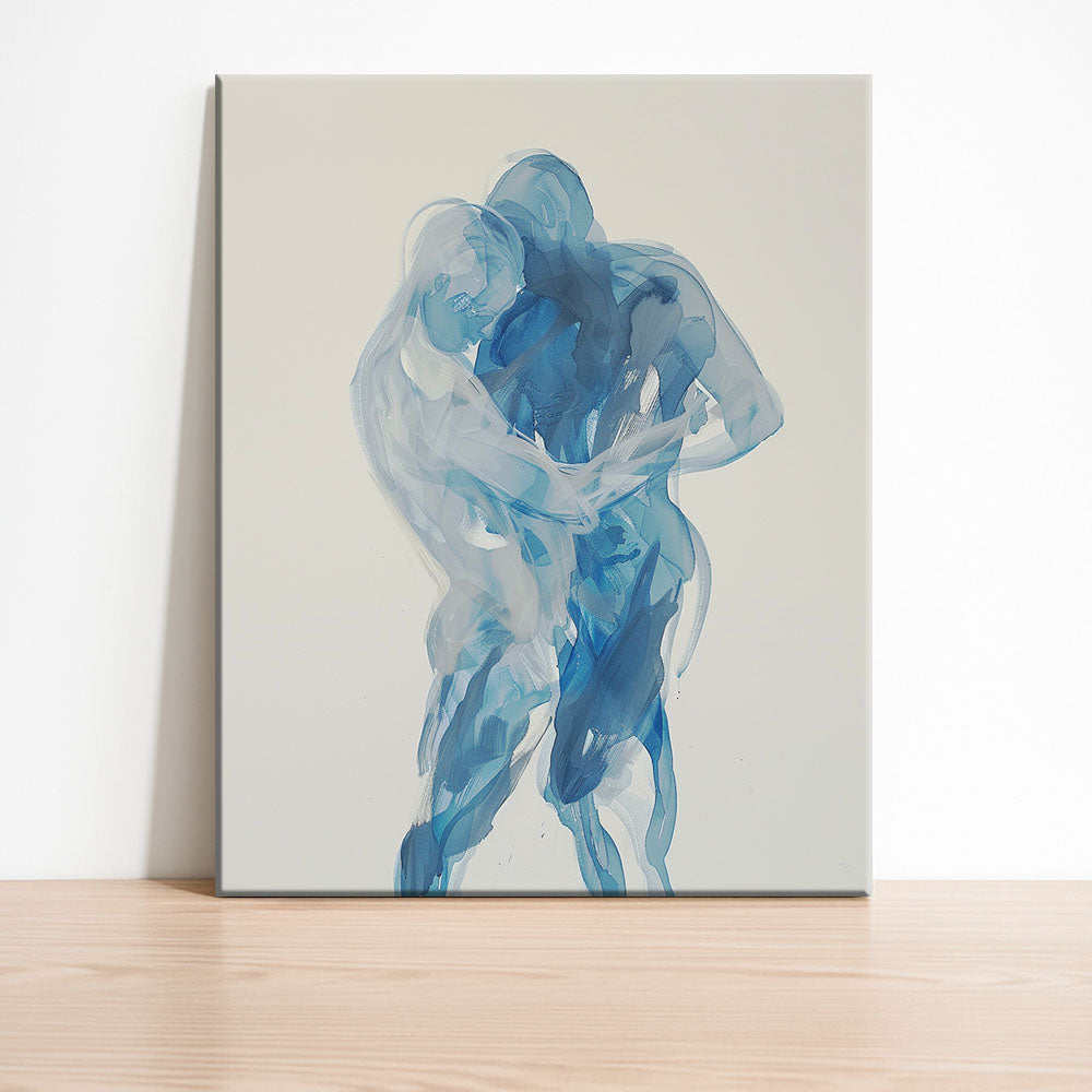 Ätherische Umarmung - Malen nach Zahlen