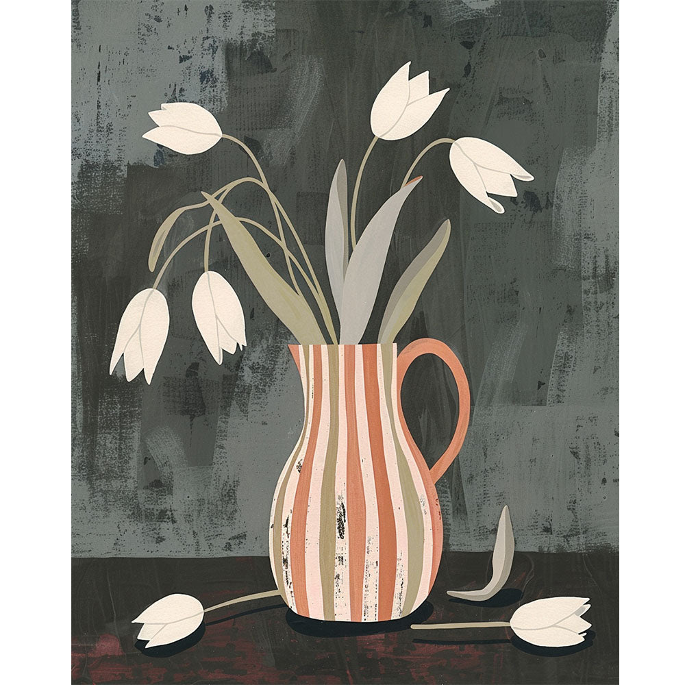 Verblassende Anmut - Malen nach Zahlen