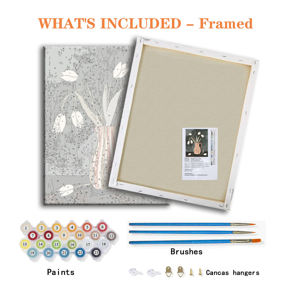 Verblassende Anmut - Malen nach Zahlen