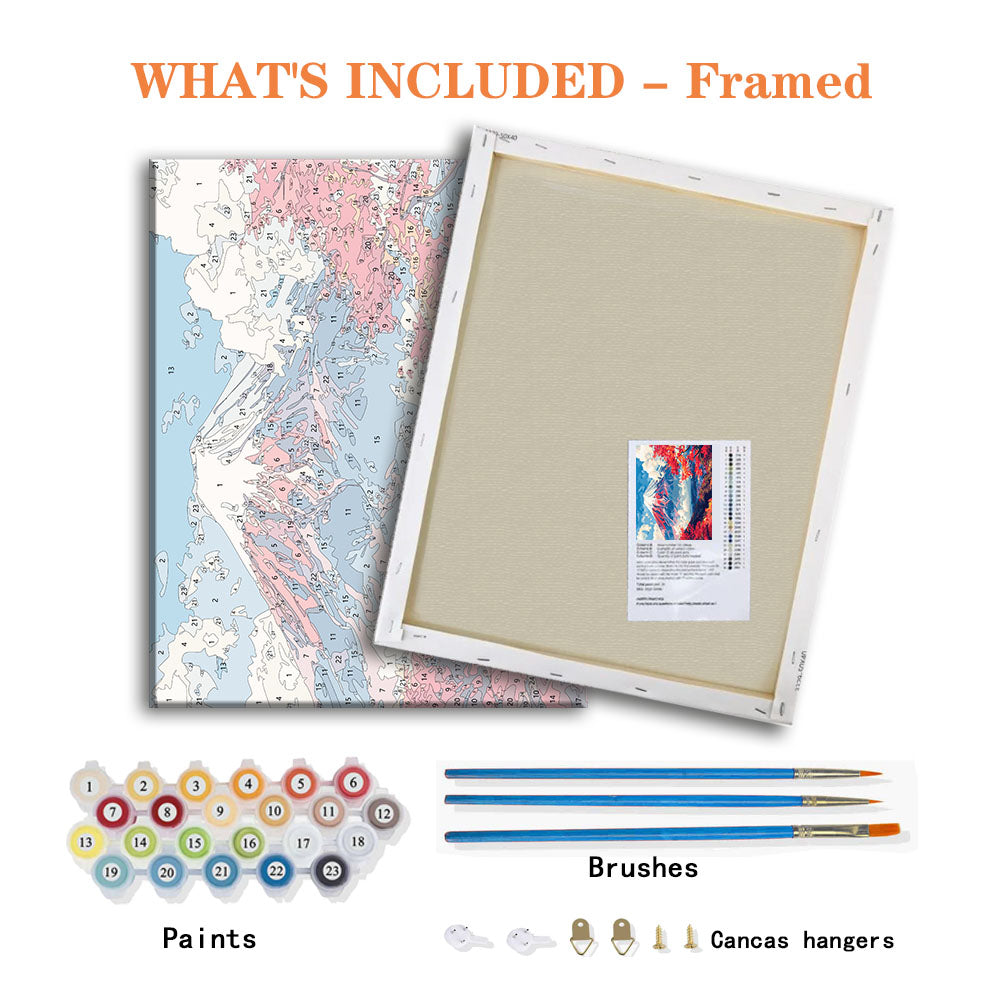 Fujis feuriger Herbst