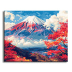 Fujis feuriger Herbst