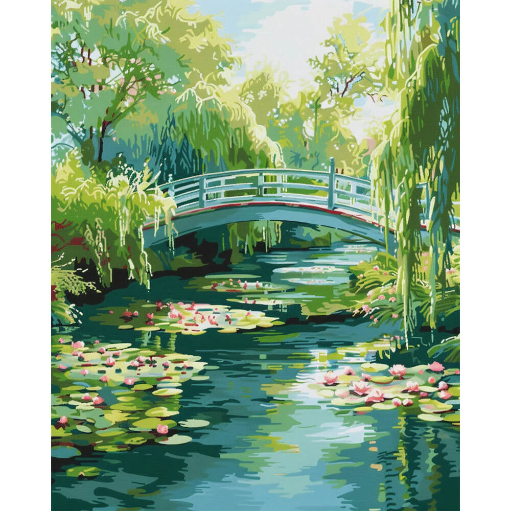 Giverny-Brücken-Gelassenheit