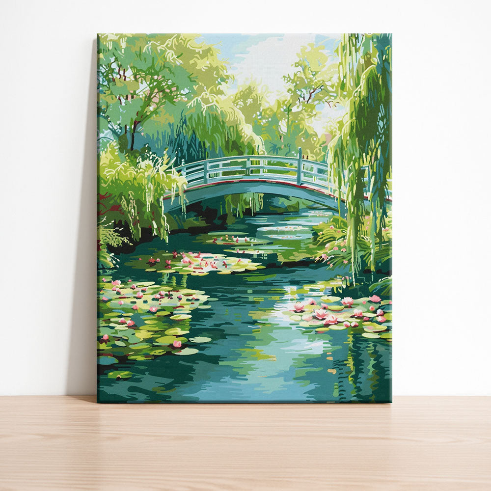 Giverny-Brücken-Gelassenheit
