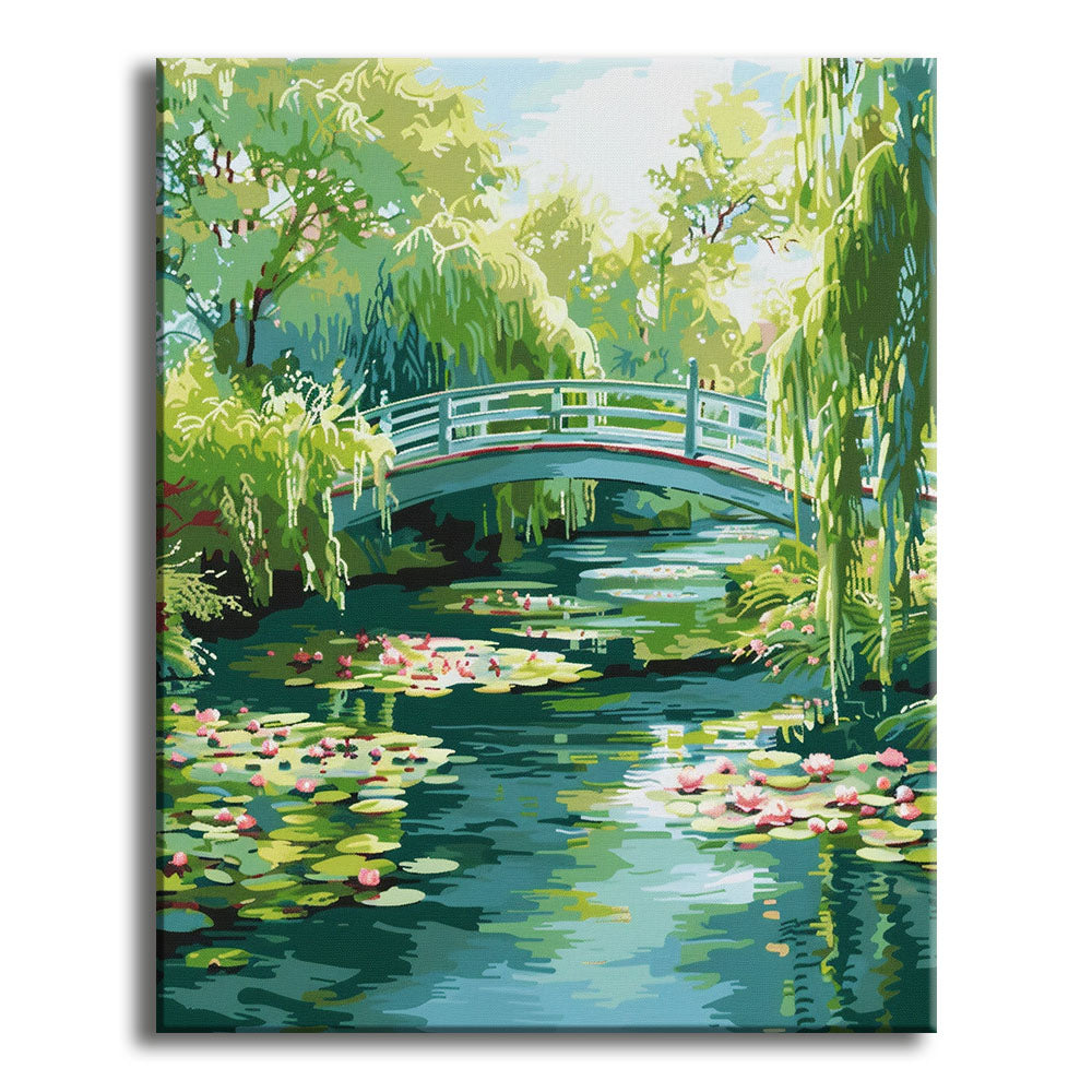 Giverny-Brücken-Gelassenheit