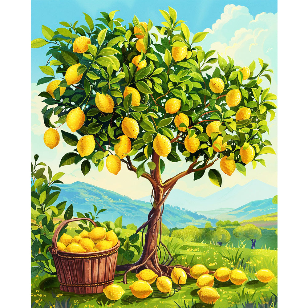 Goldener Ernte-Zitronenbaum