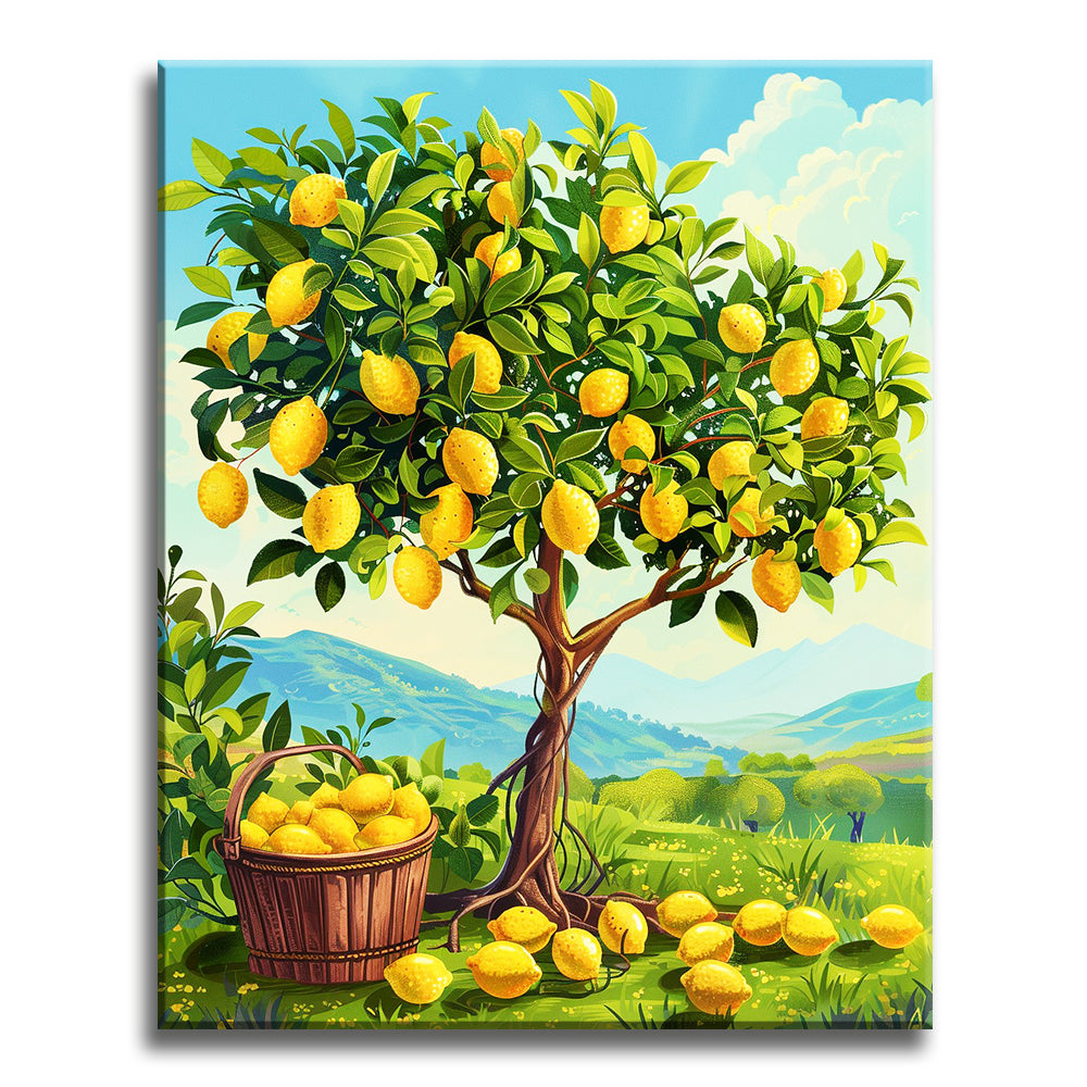 Goldener Ernte-Zitronenbaum