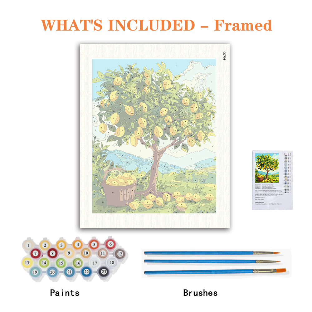 Goldener Ernte-Zitronenbaum