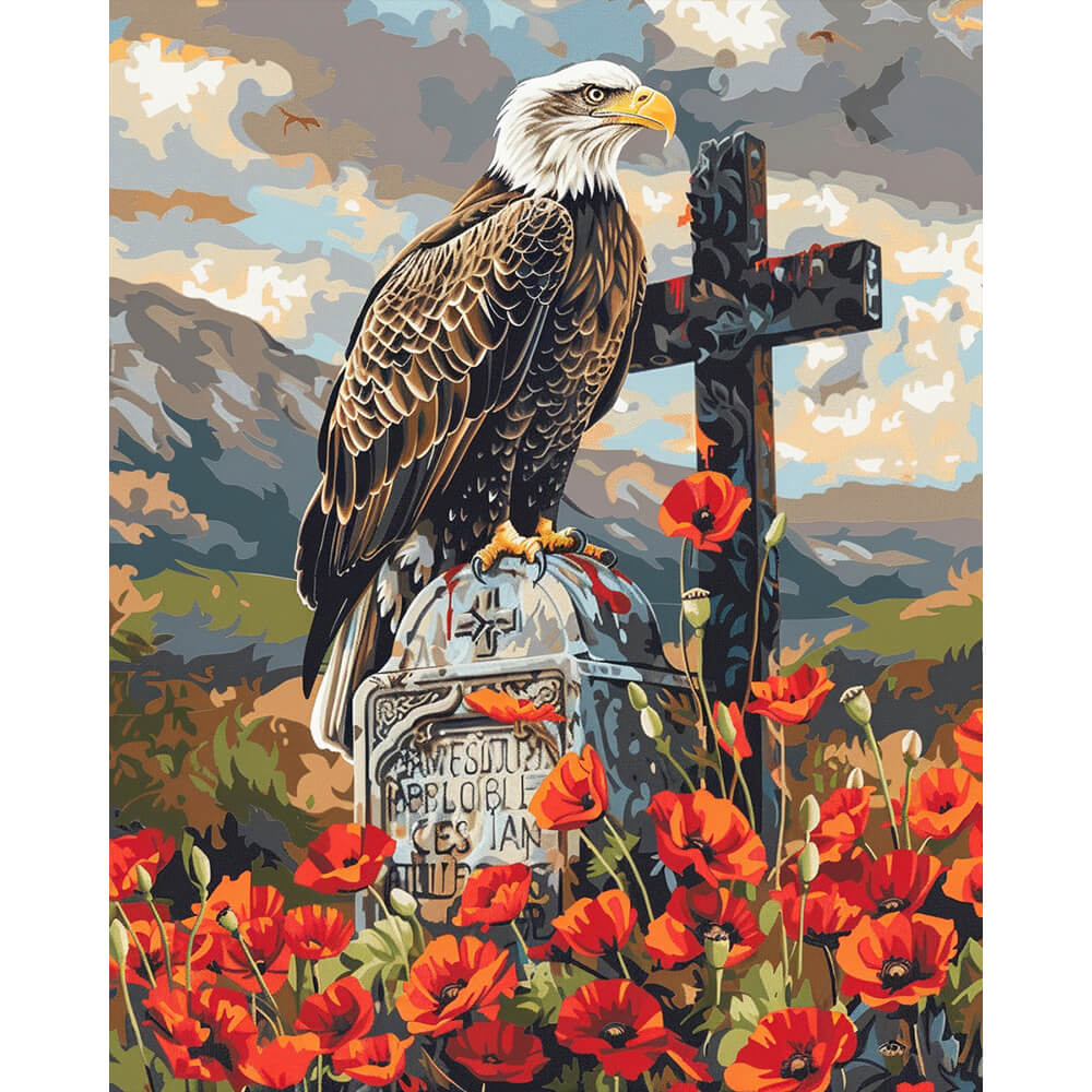 Wächter der Tapferkeit – Malen nach Zahlen