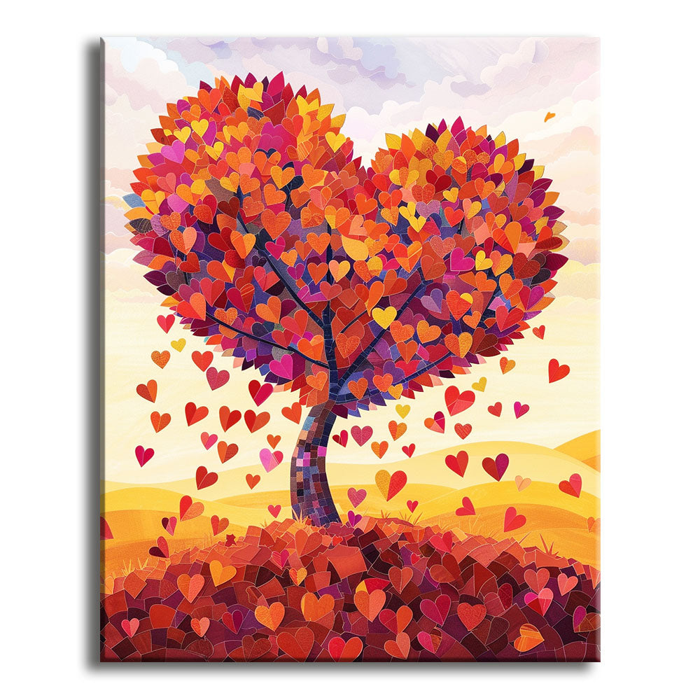 Herzholz Hain - Malen nach Zahlen