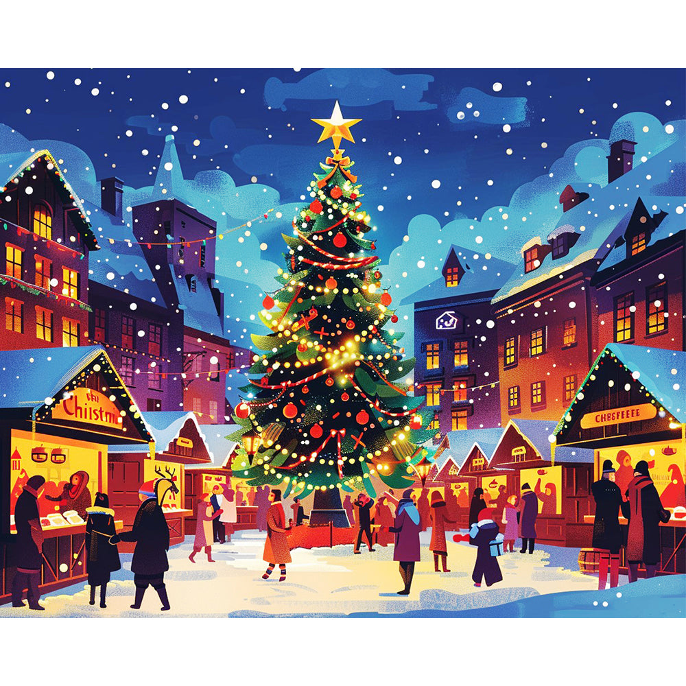 Weihnachtsmarkt-Glanz