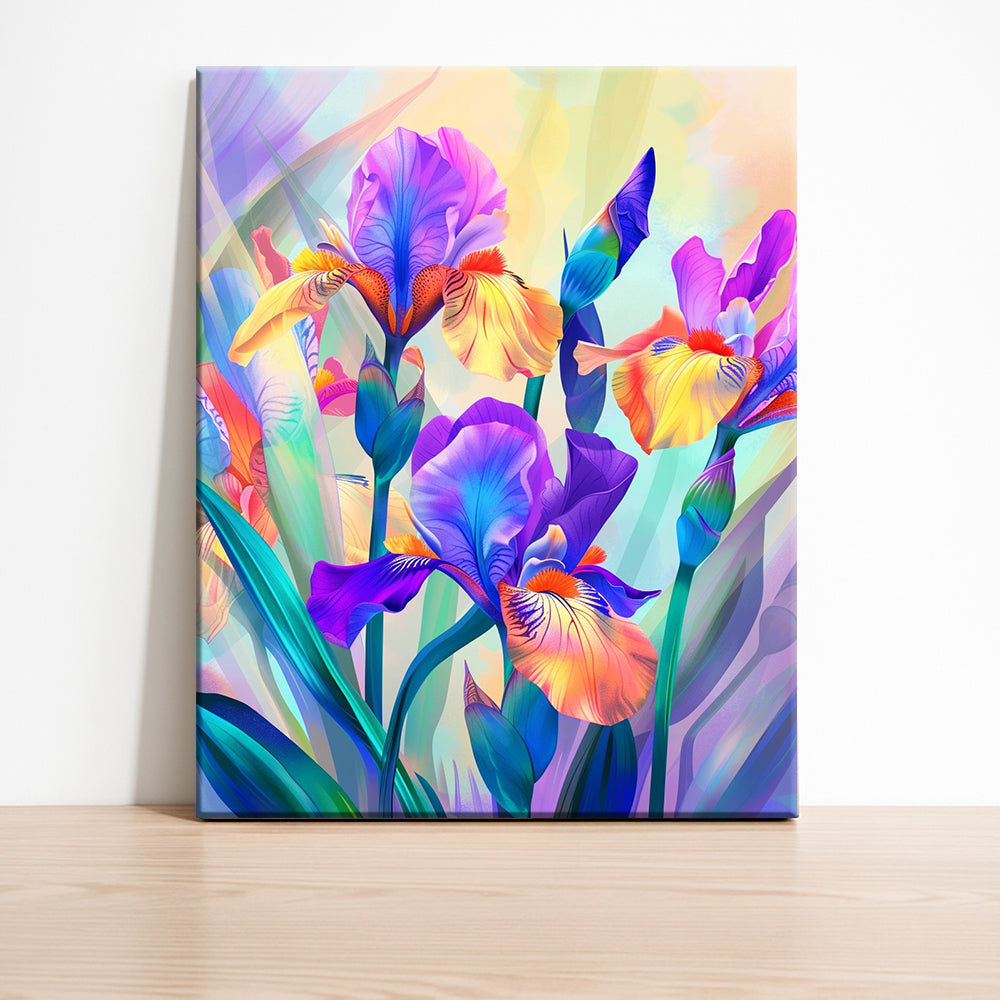 Iris-Glanz
