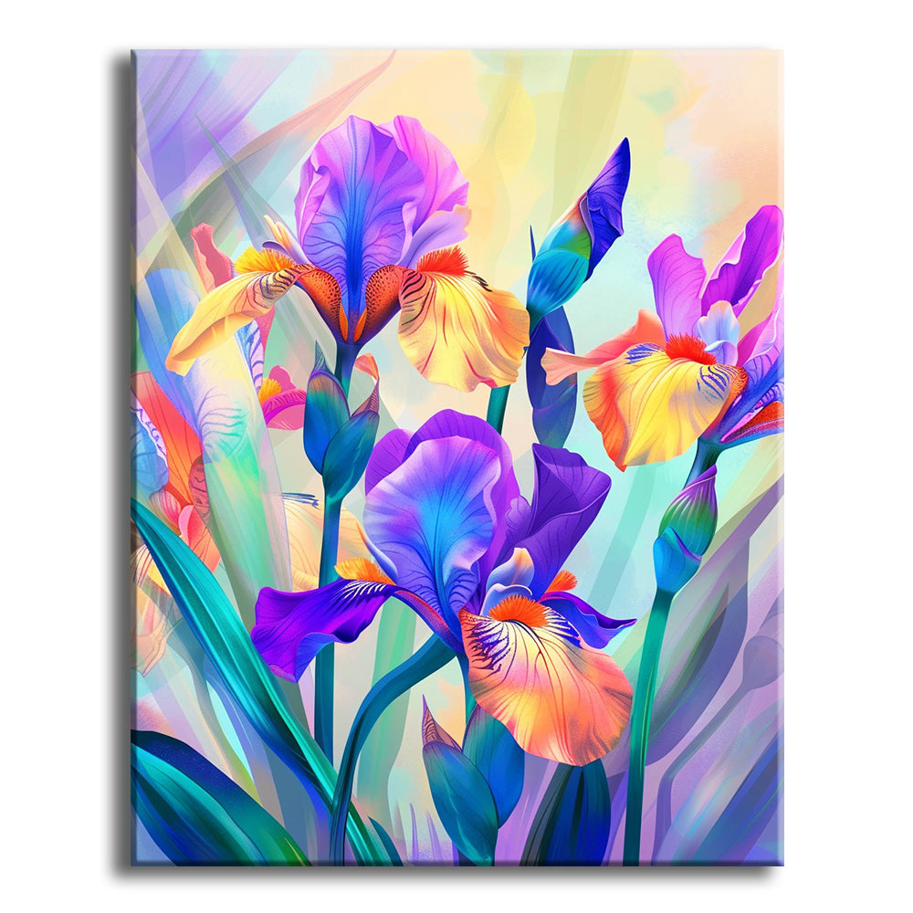 Iris-Glanz