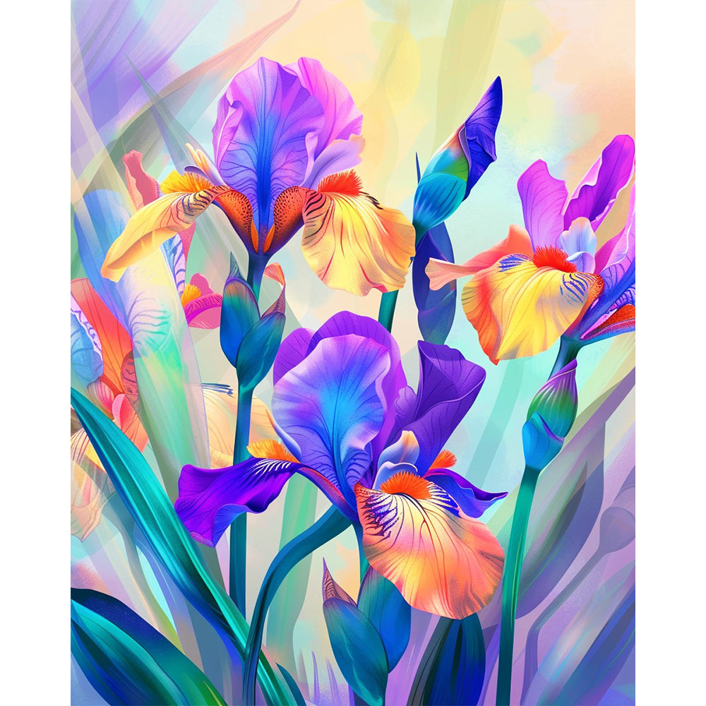 Iris-Glanz