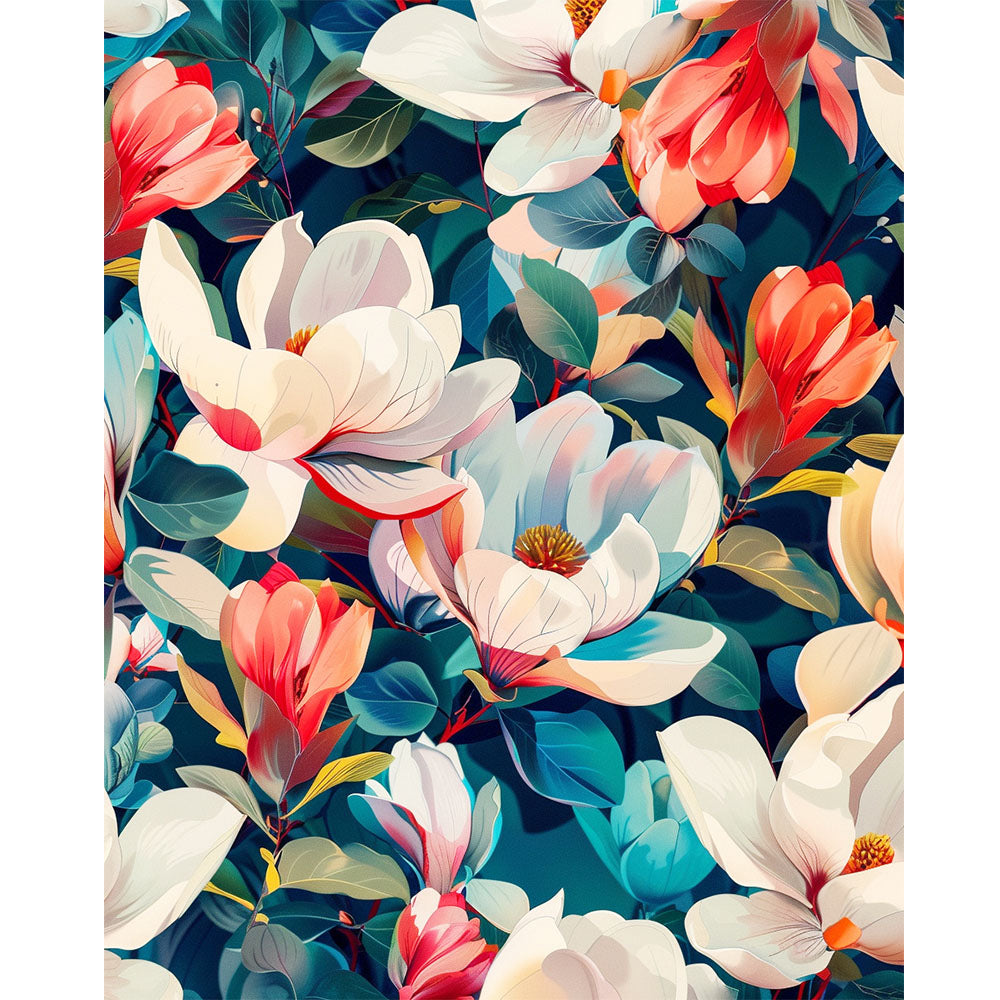 Juwelenblüte - Malen nach Zahlen